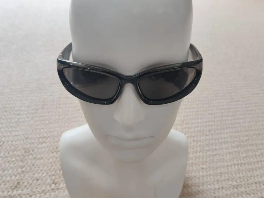 (In stock) Self owned BAL 22 Silver Sunglasses Wenbo Same Style
