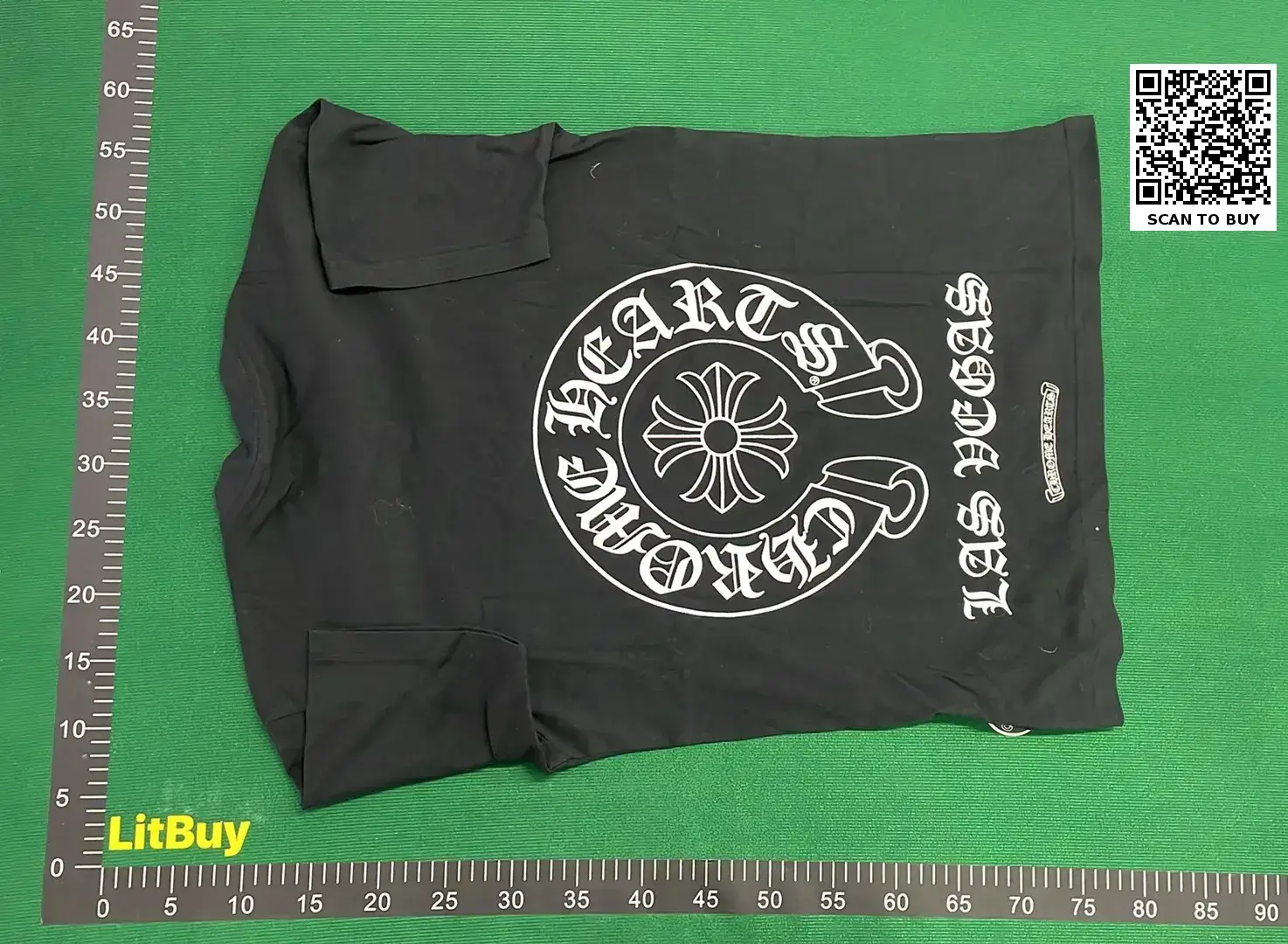 Chrome Hearts Las Vegas Short Sleeve T-Shirt