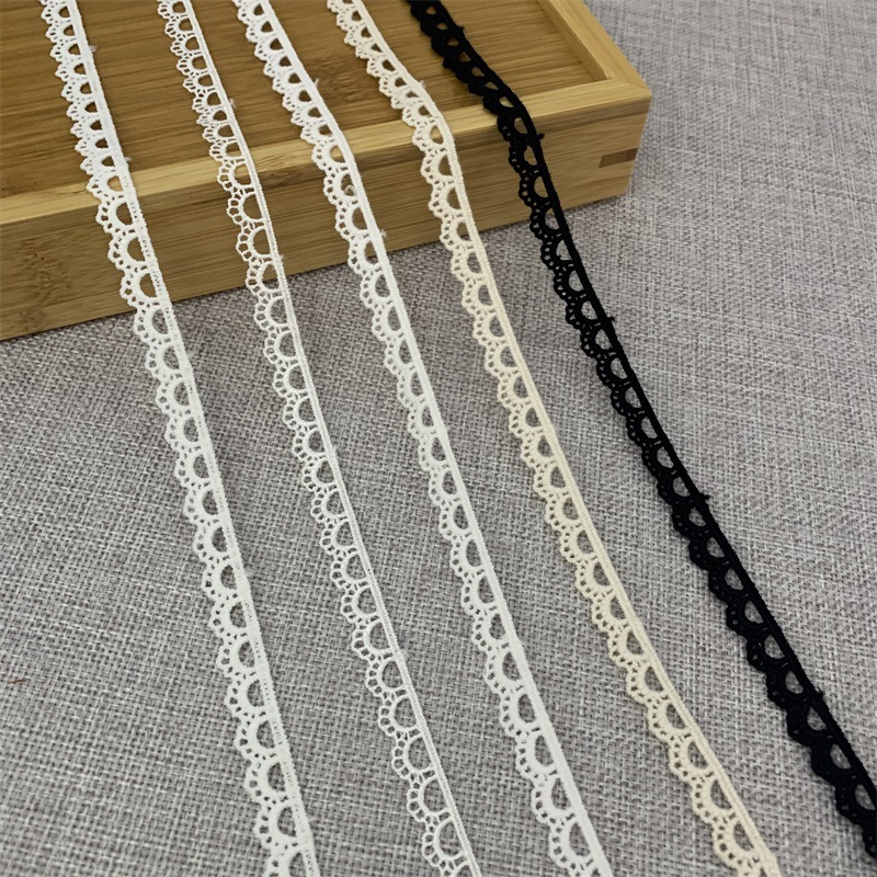 Water soluble embroidery lace children's clothing clothing dress diy material neckline lace accessories width 1cm