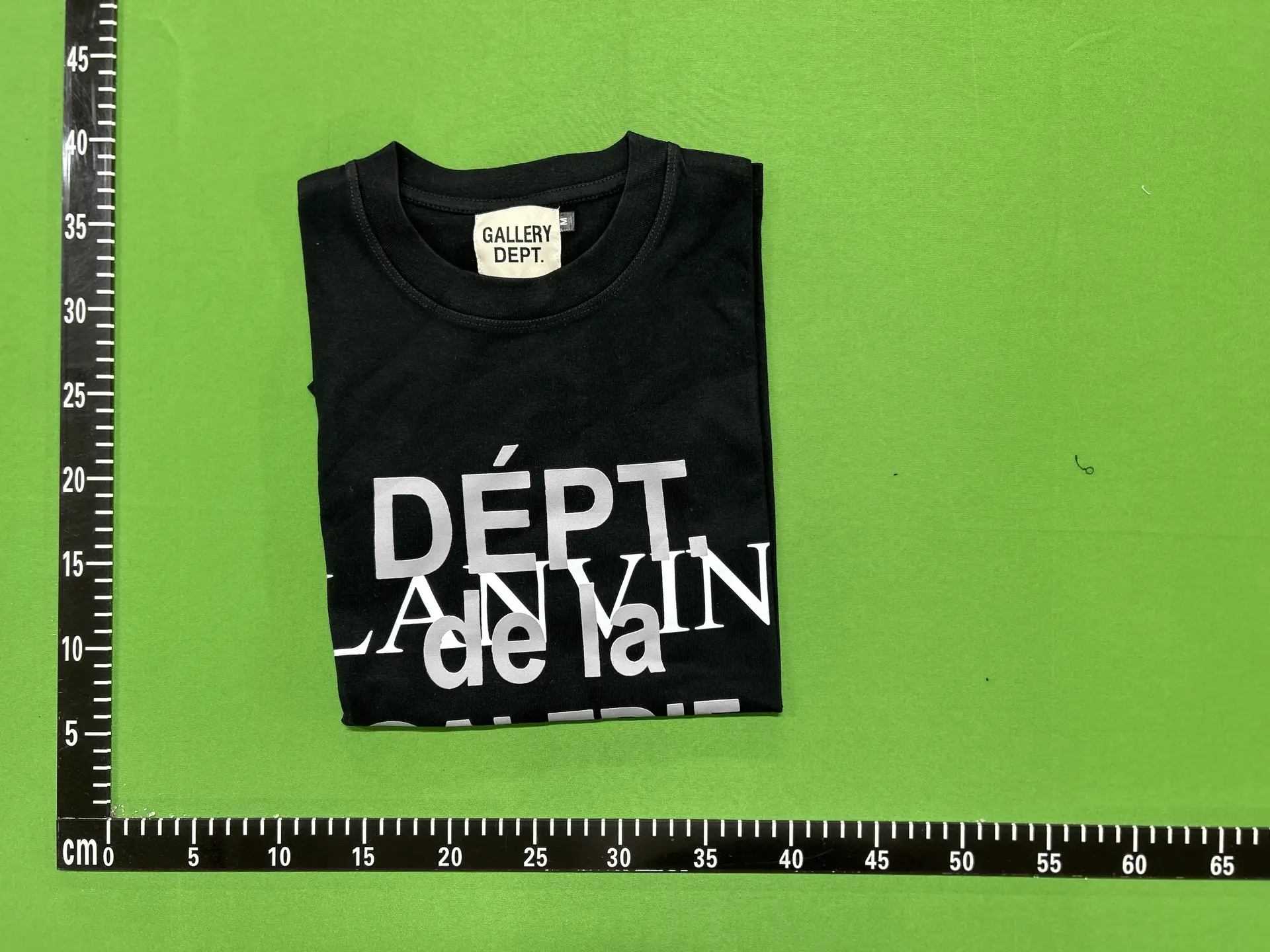 GALLERY DEPT. DEPT. LANVIN T-Shirt Black