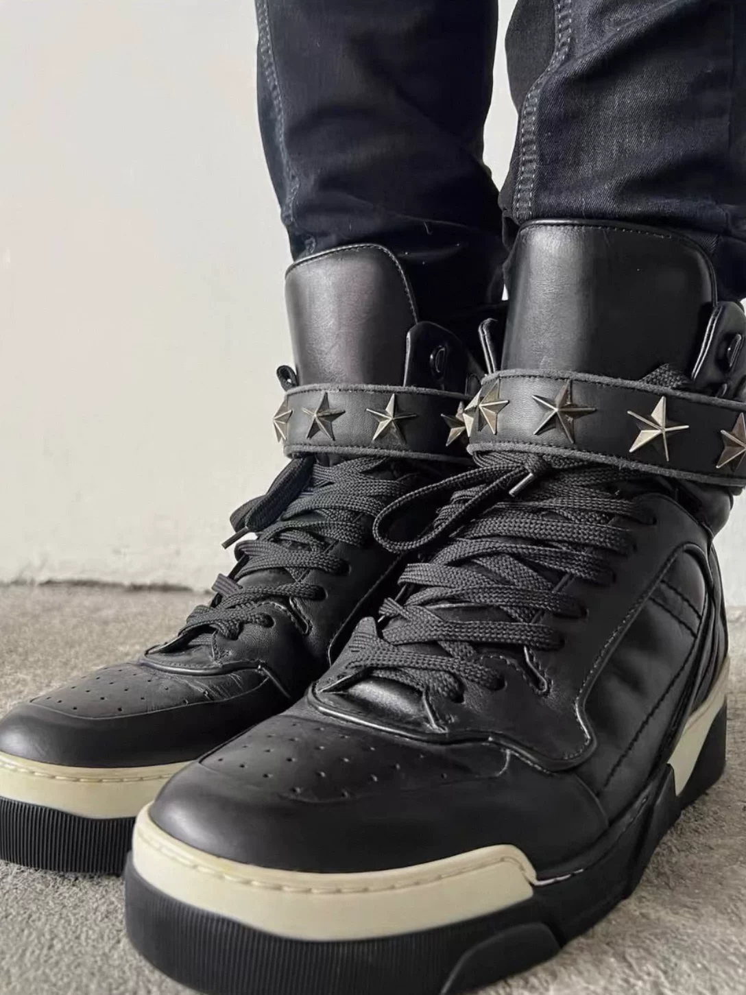 Opium Given Star Strap Tyson Retro Star High Top Sneakers Cortis Gold Master Training Same Style