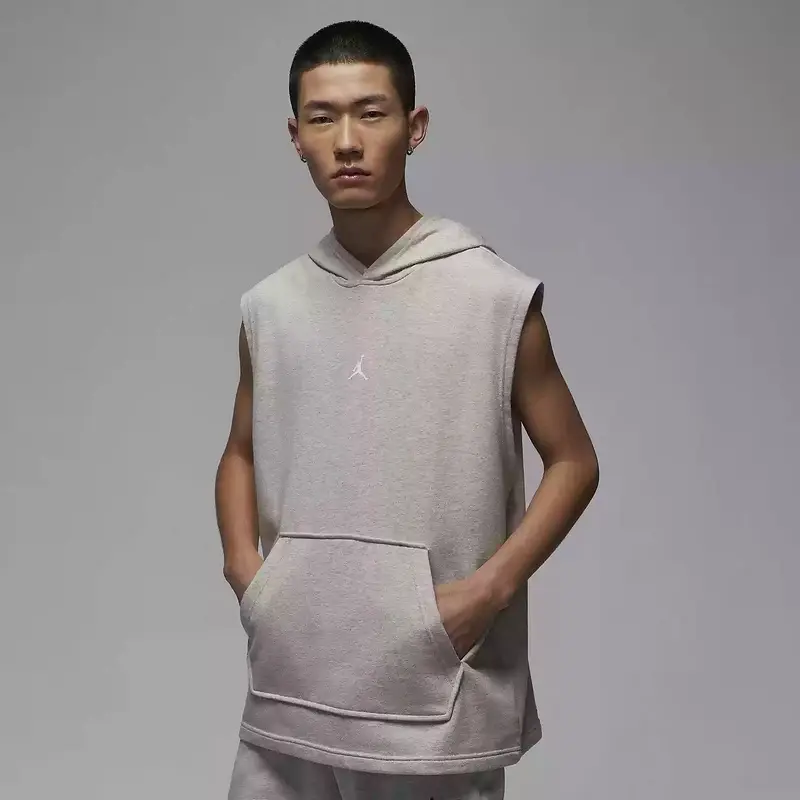 Nike Nike Jordan Men's 25 Summer Hooded Sleeveless Sweatshirt Basketball Tank Top Sleeveless T-shirt HF9939-010
