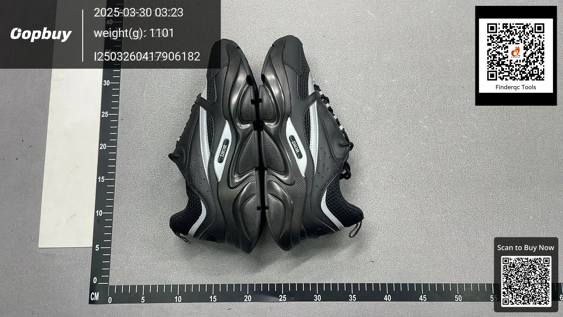 Dior B23 sneakers black