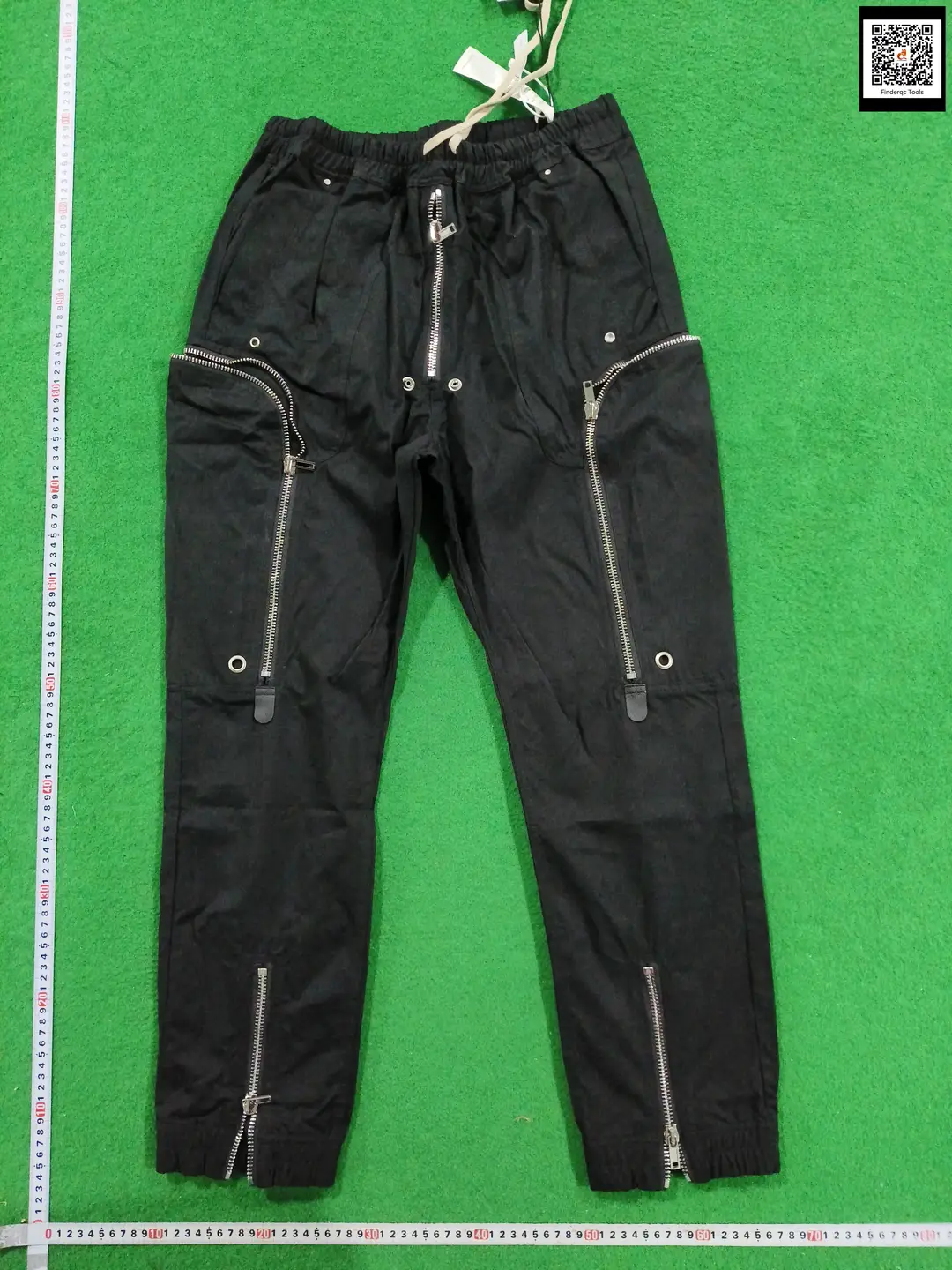 Ro Dark Style pants Zipper Men's Catwalk Motorcycle Men's Men's Calf Casual Pants