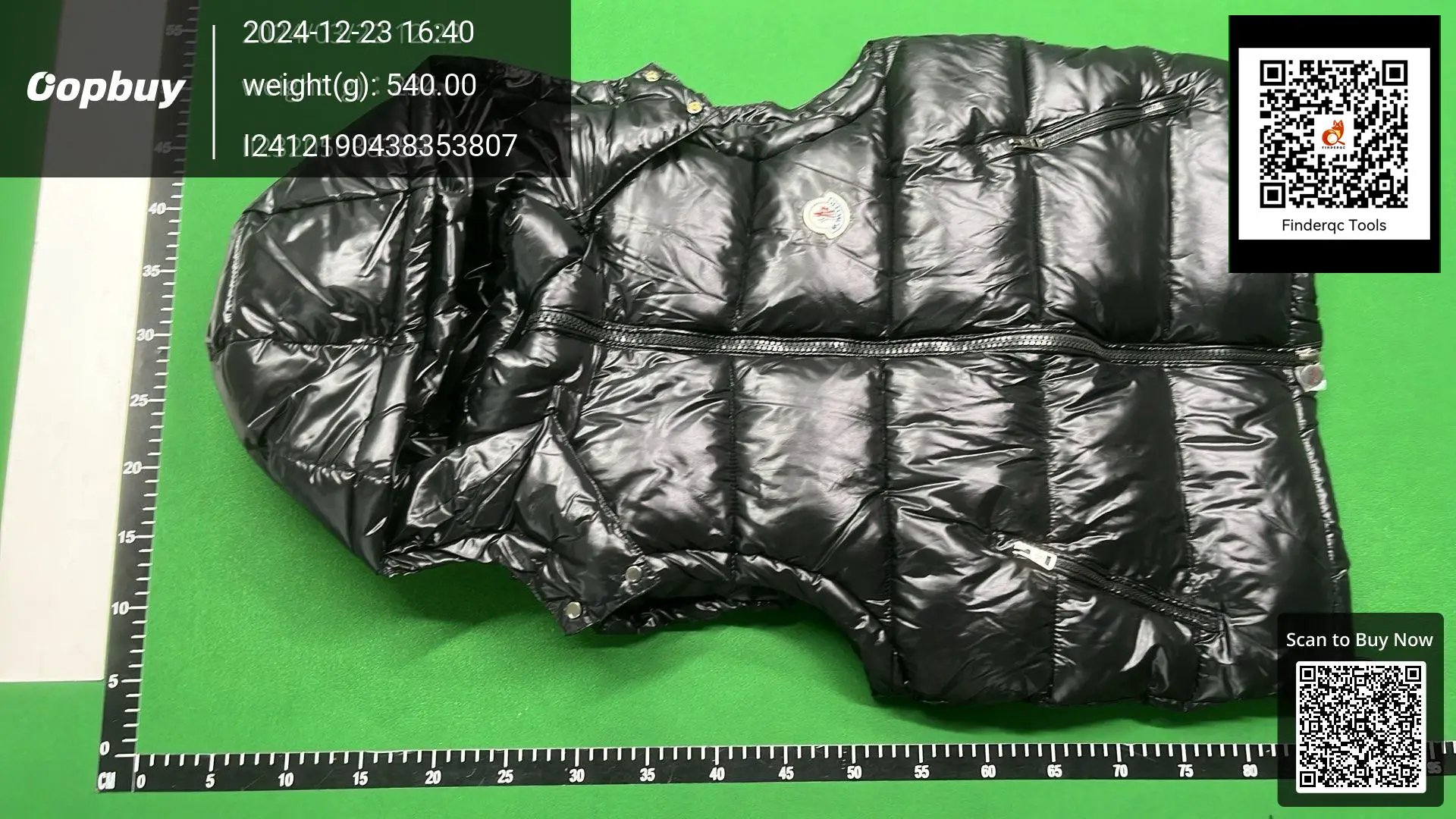 Moncler Puffer Vest Black