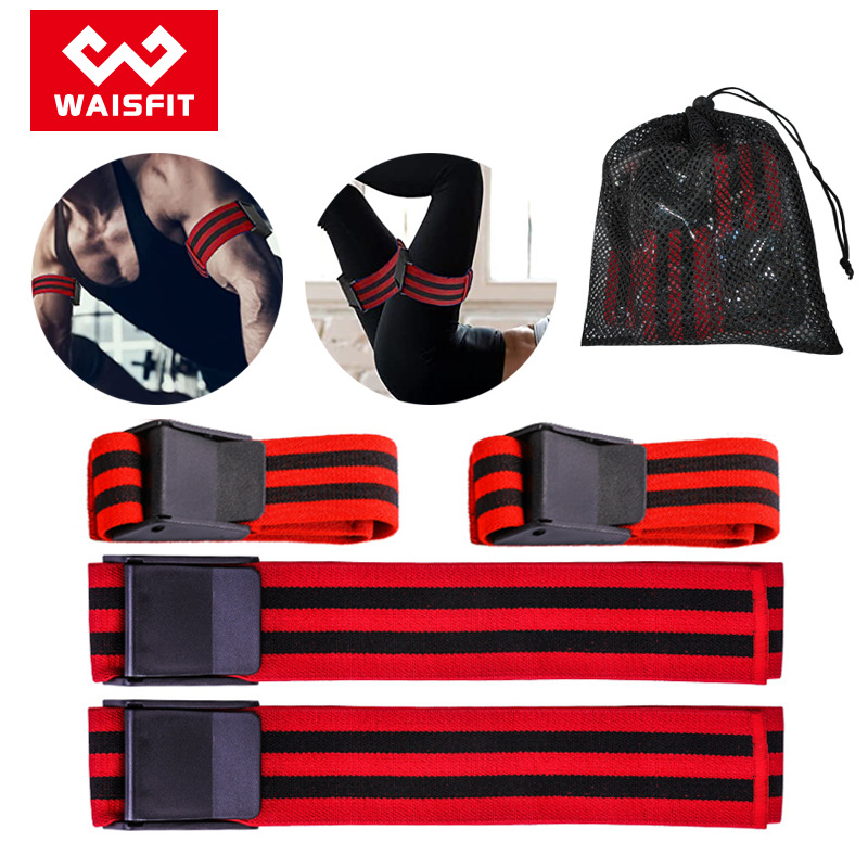 Cross-border BFR blood flow restriction training belt weightlifting exercise muscle thigh arm set BFR blood flow restriction belt