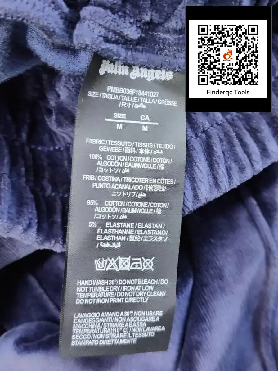 Palm Angels Velvet Pants