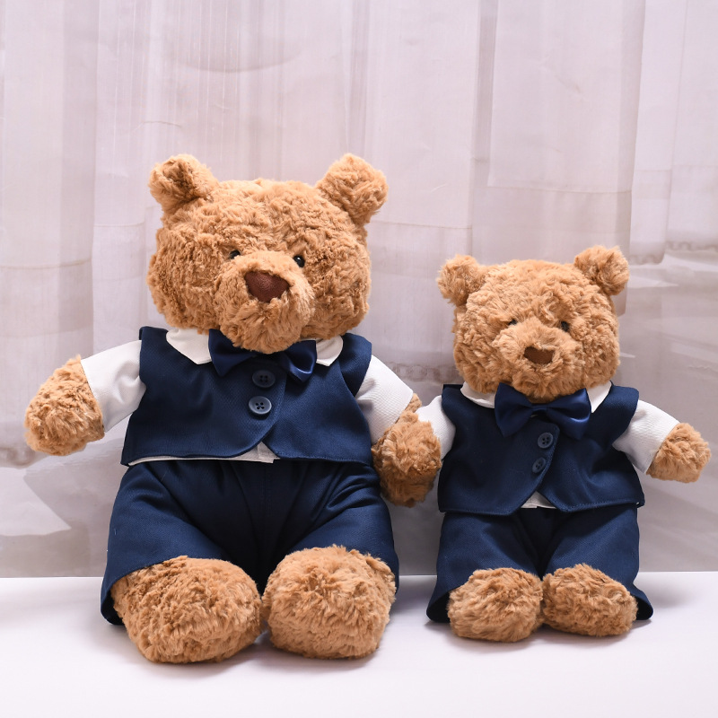 Only Doll Clothes】28/36Cm Barcelona Bear Doll Clothes Suit Dress Set Doll Dress Replacement Outfit