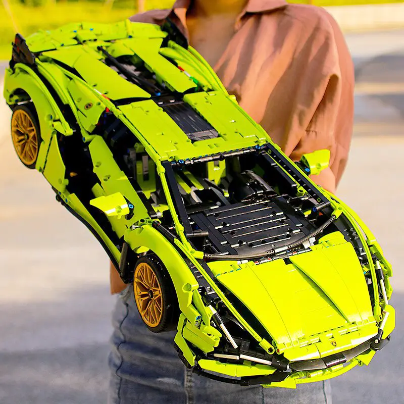 Cross-Border Suitable for Lego Lamborghini Building Blocks 42115 Mechanical Set Sports Car Toy Racing Assembly Model