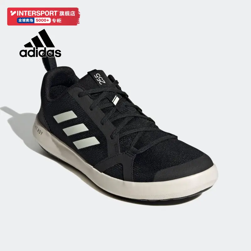 Adidas Official Website Men's Shoes New arrival Black Casual Shoes Breathable Mesh Sports Shoes Outdoor River Tracing Shoes Wading Shoes