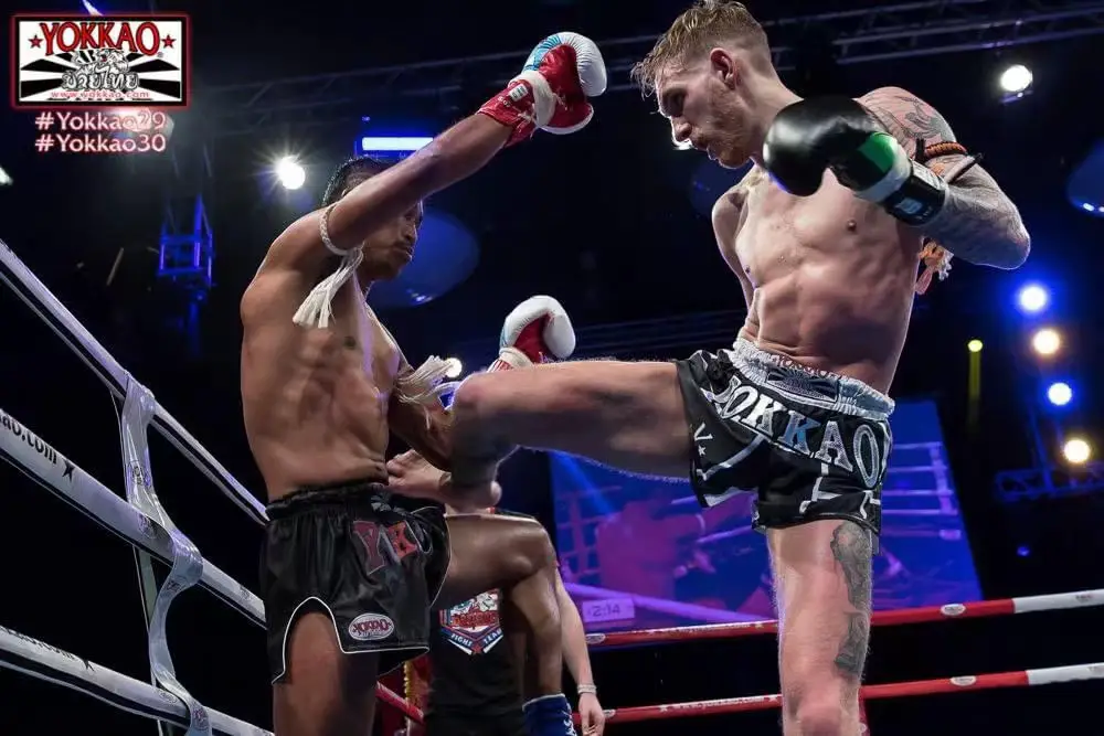 Yokkao Thailand Import Authentic Muay Thai Pants Boxing Fighting Sanda Fighting Sports Professional Men and Women shorts Hot
