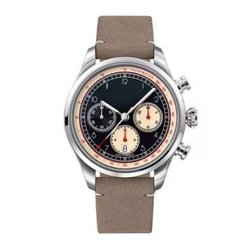 2021 cross-border e-commerce hot wheat spiral crown round 6-pin full-function non-buckle mechanical watch