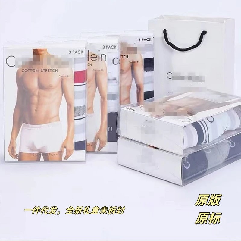 Calvin Klein 3 Pack Cotton Stretch Low Rise Trunks