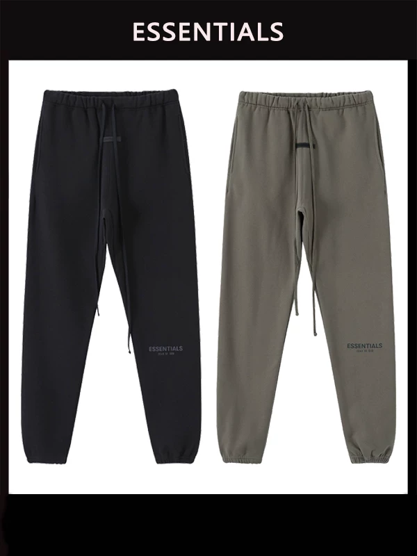 Ningbo Original Factory】Fog Kimi Essentials Sweatpants Double Line Sports Casual Jogger Long Pants Men's Trendy