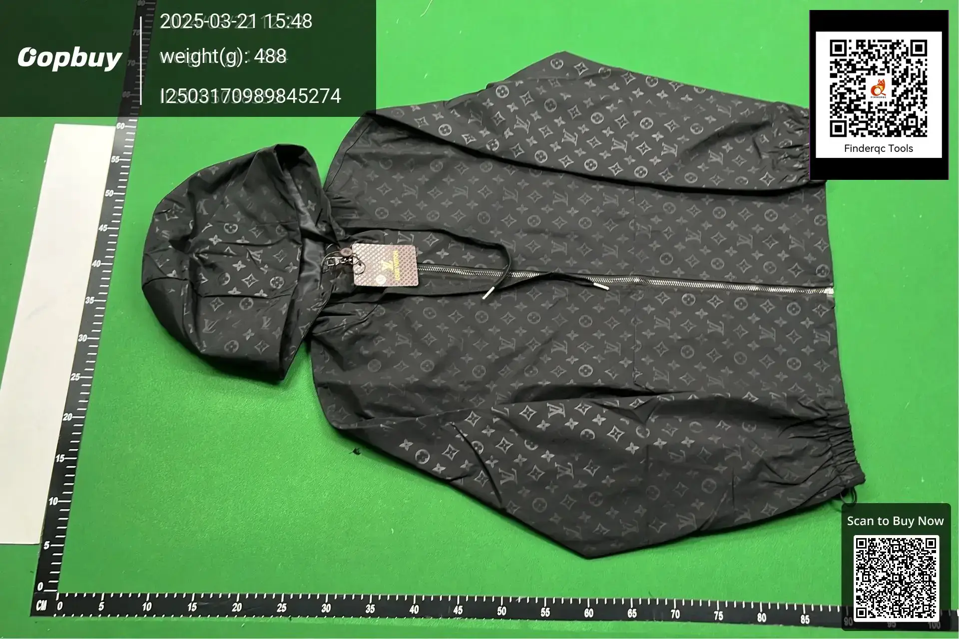 Louis Vuitton Monogram Jacket Black