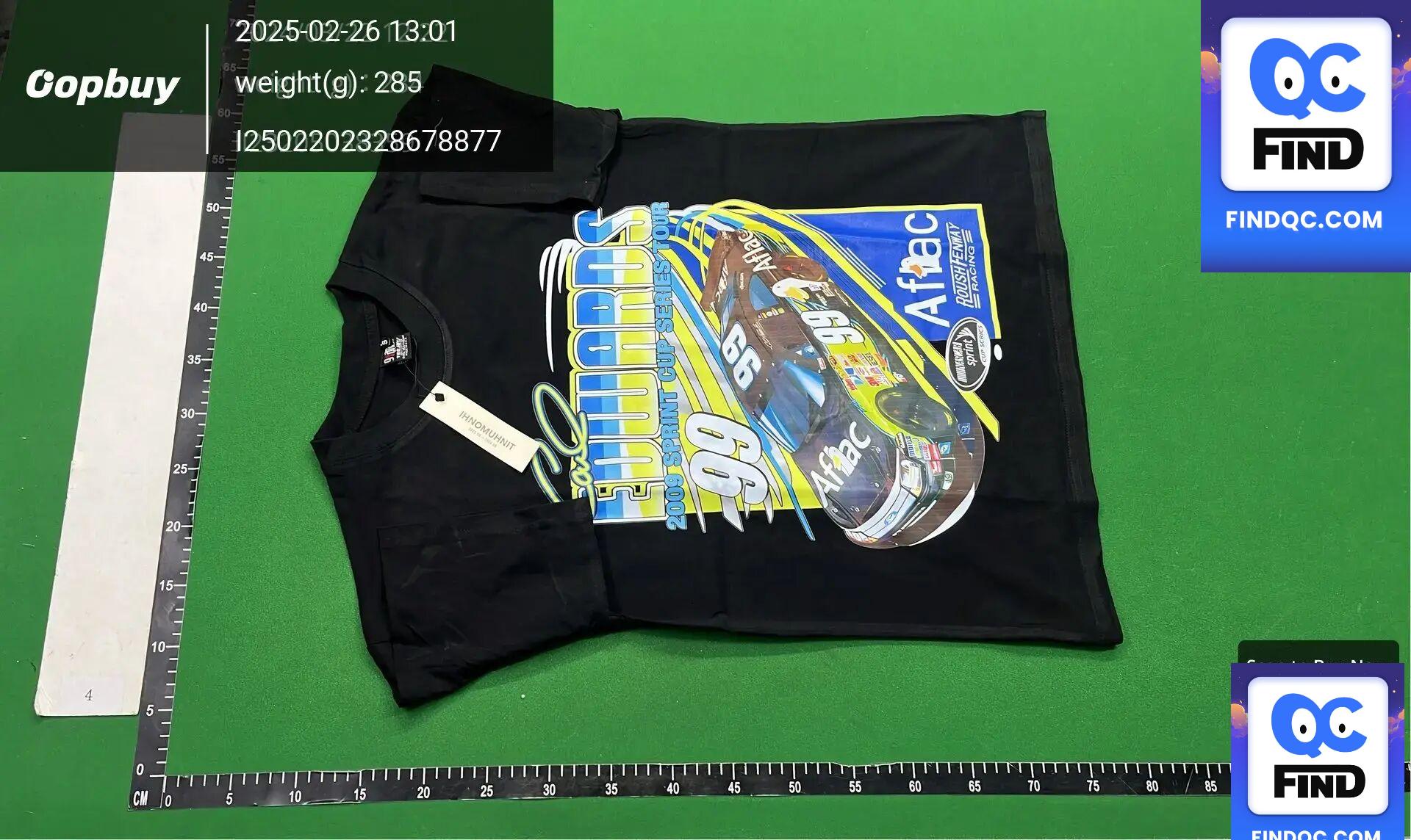 American Retro Vintage Heavy Black Short-Sleeve T-Shirt for Men, Summer European and American High Street Oversize National Trend Half-Sleeve QC