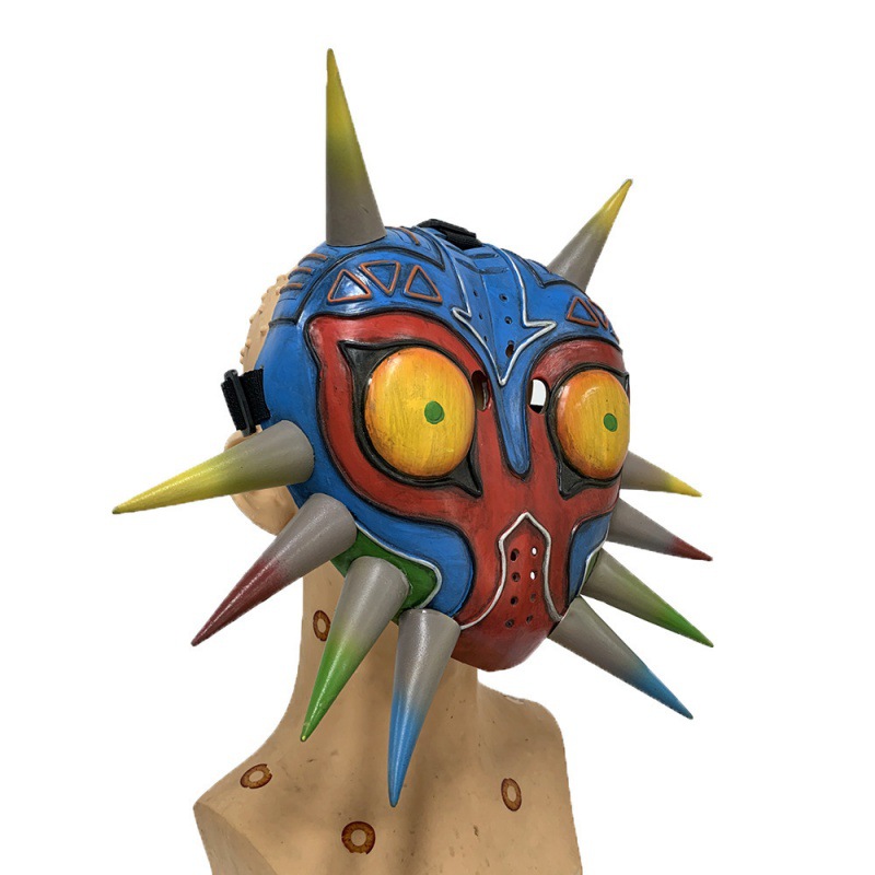 The Legend of Zelda Character Cosplay Glowing Mezula Mask Game Merchandise Latex Headgear Breath of the Wild Mask