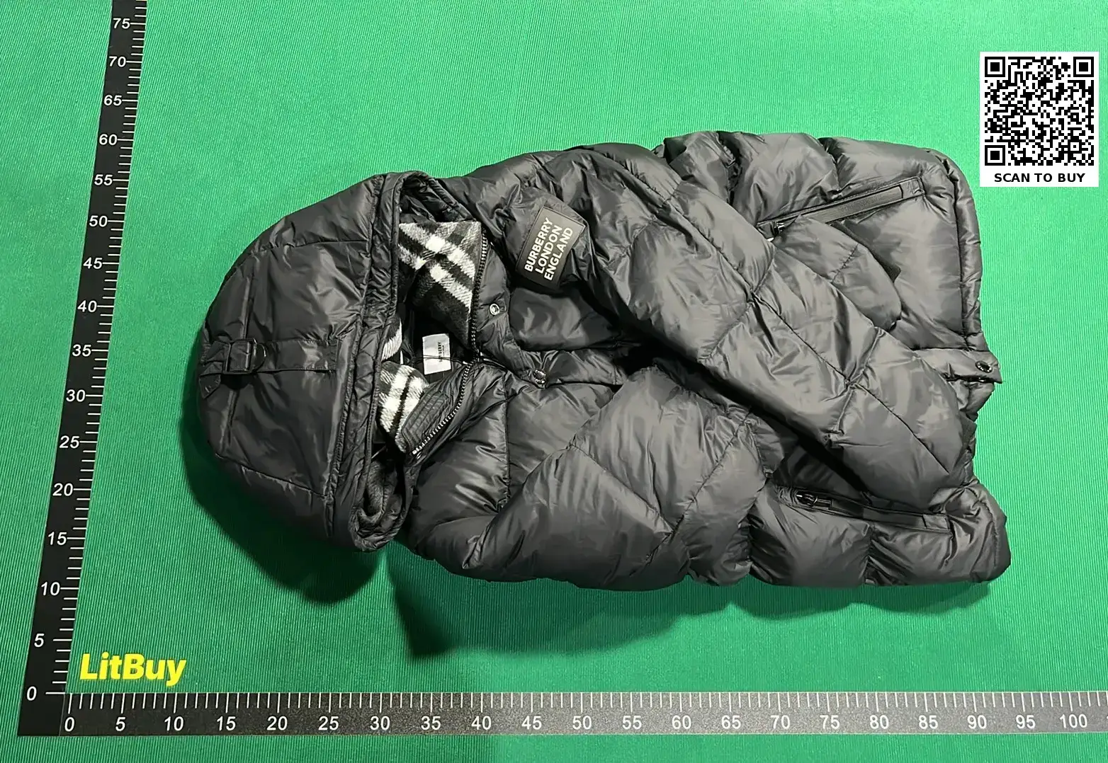 Burberry Puffer Jacket Black