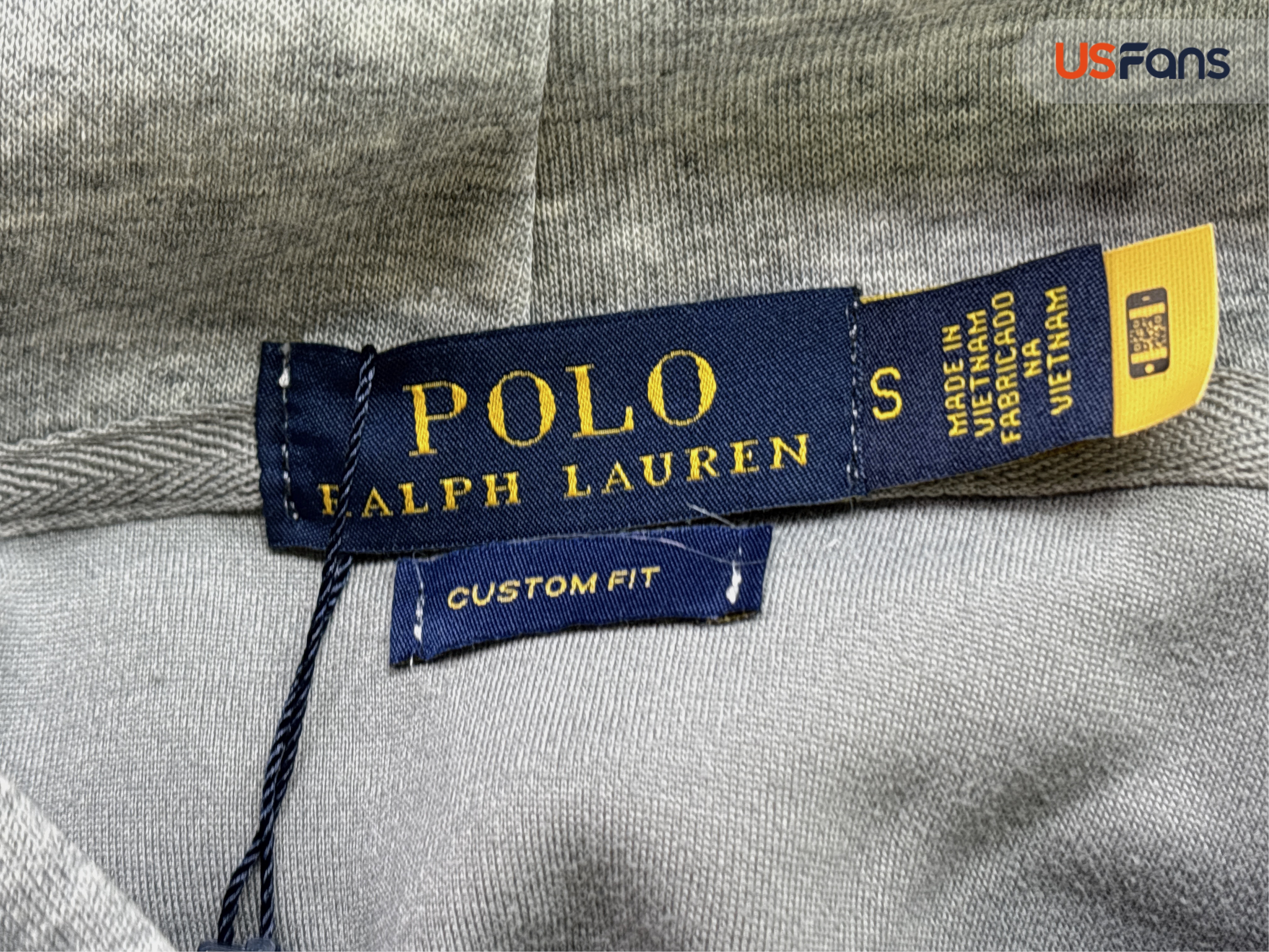 Polo Ralph Lauren Full Zip Hoodie Black QC