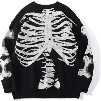 Skeleton Knit Sweater