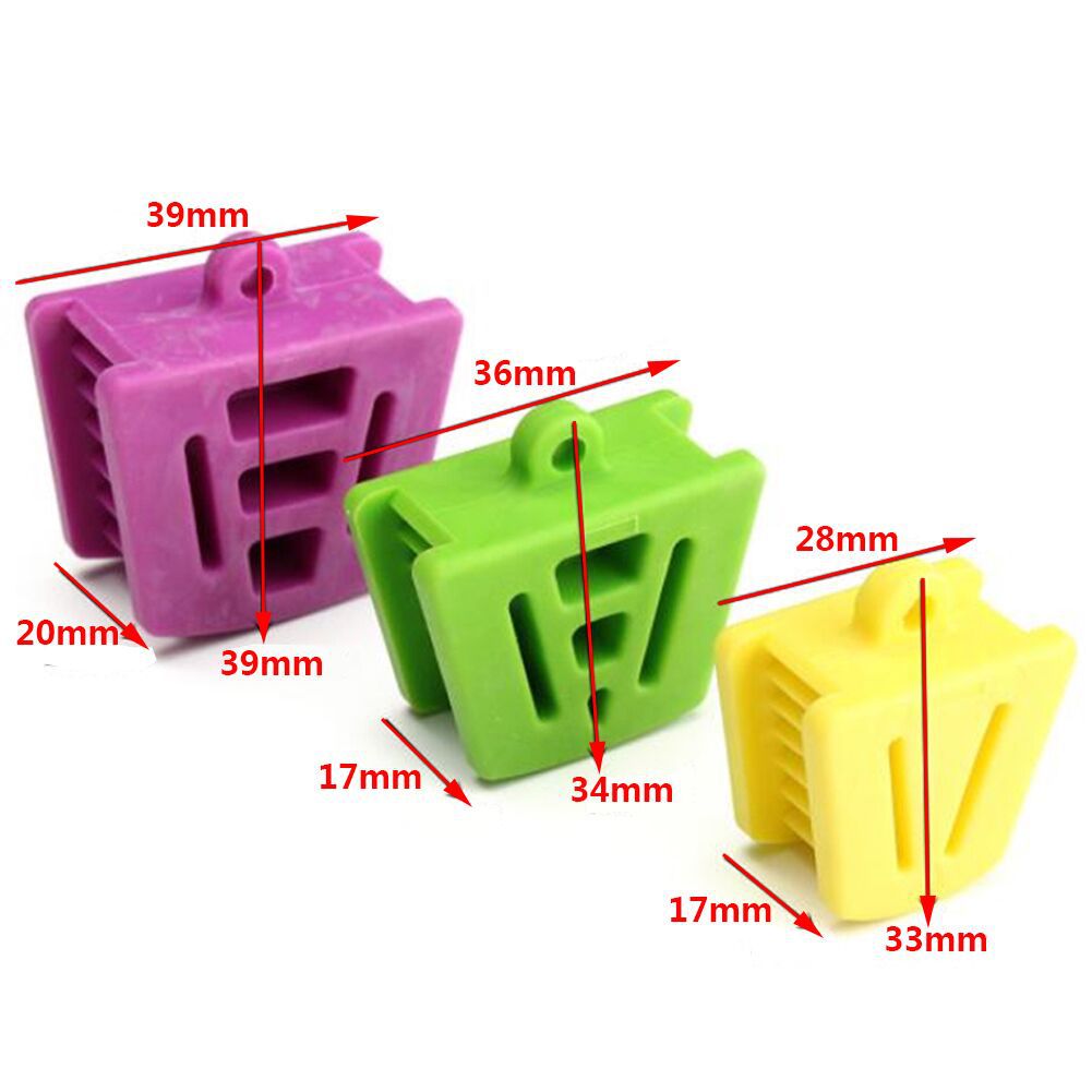 Dental Bite Pad Opener, Oral Supporter, Colorful Large, Medium and Small Mouth Expander, Oral Materials