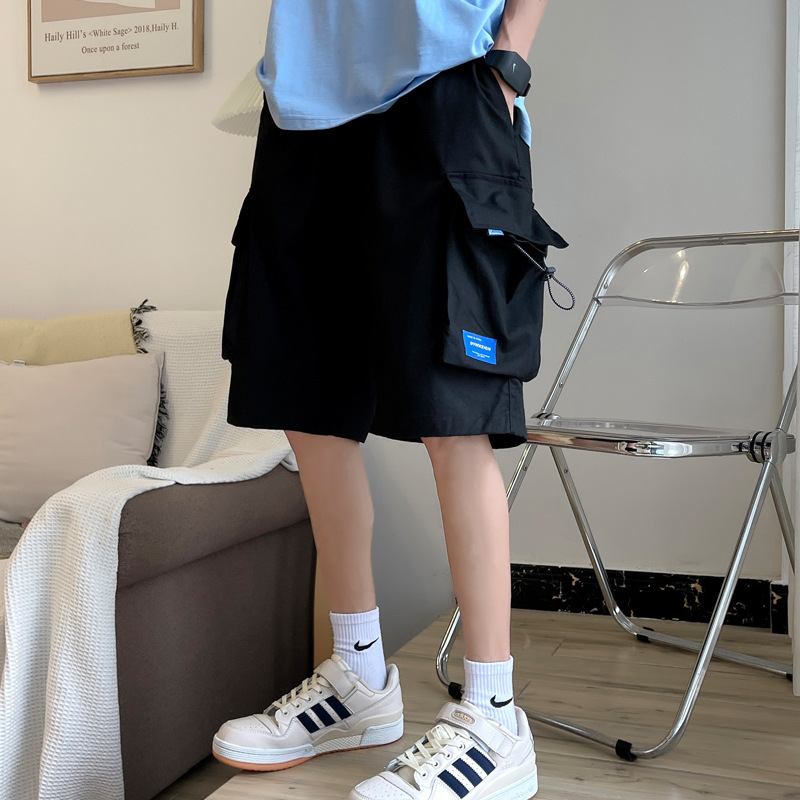American style workwear shorts men's summer trendy big shorts Sports Basketball casual fifth pants loose fashion brand pants men