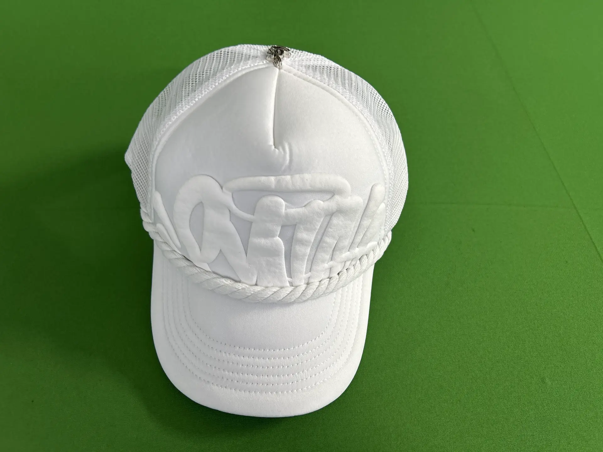Chrome Hearts Trucker Hat White