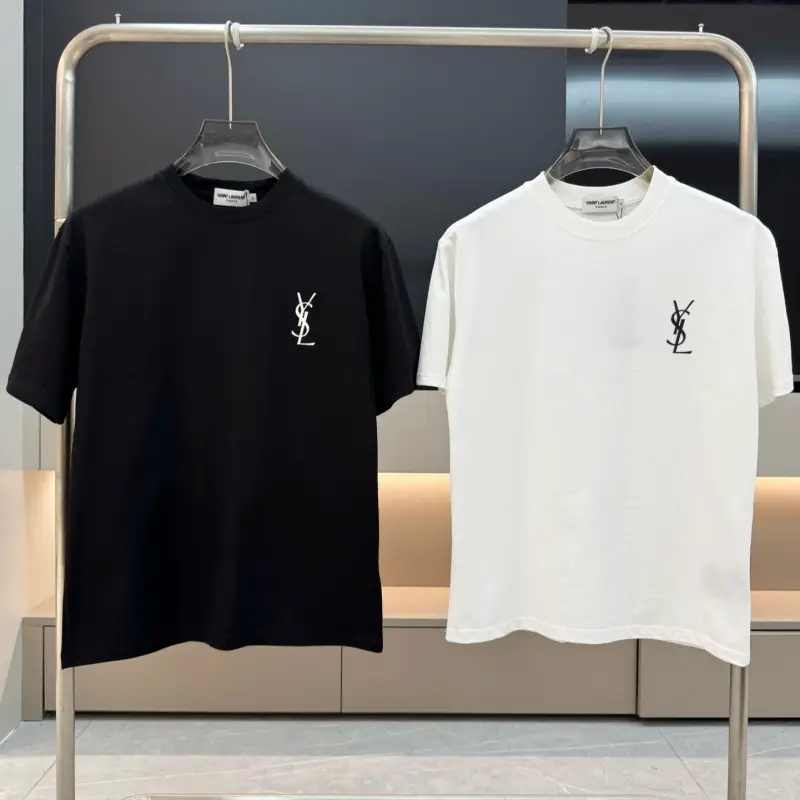 Cross-Border 2024 Summer Korean Version Ins Heavy-Duty Full Rhinestone Shiny Cotton T-Shirt for Women, Round Neck, Loose Fit, Versatile Short Sleeve Top