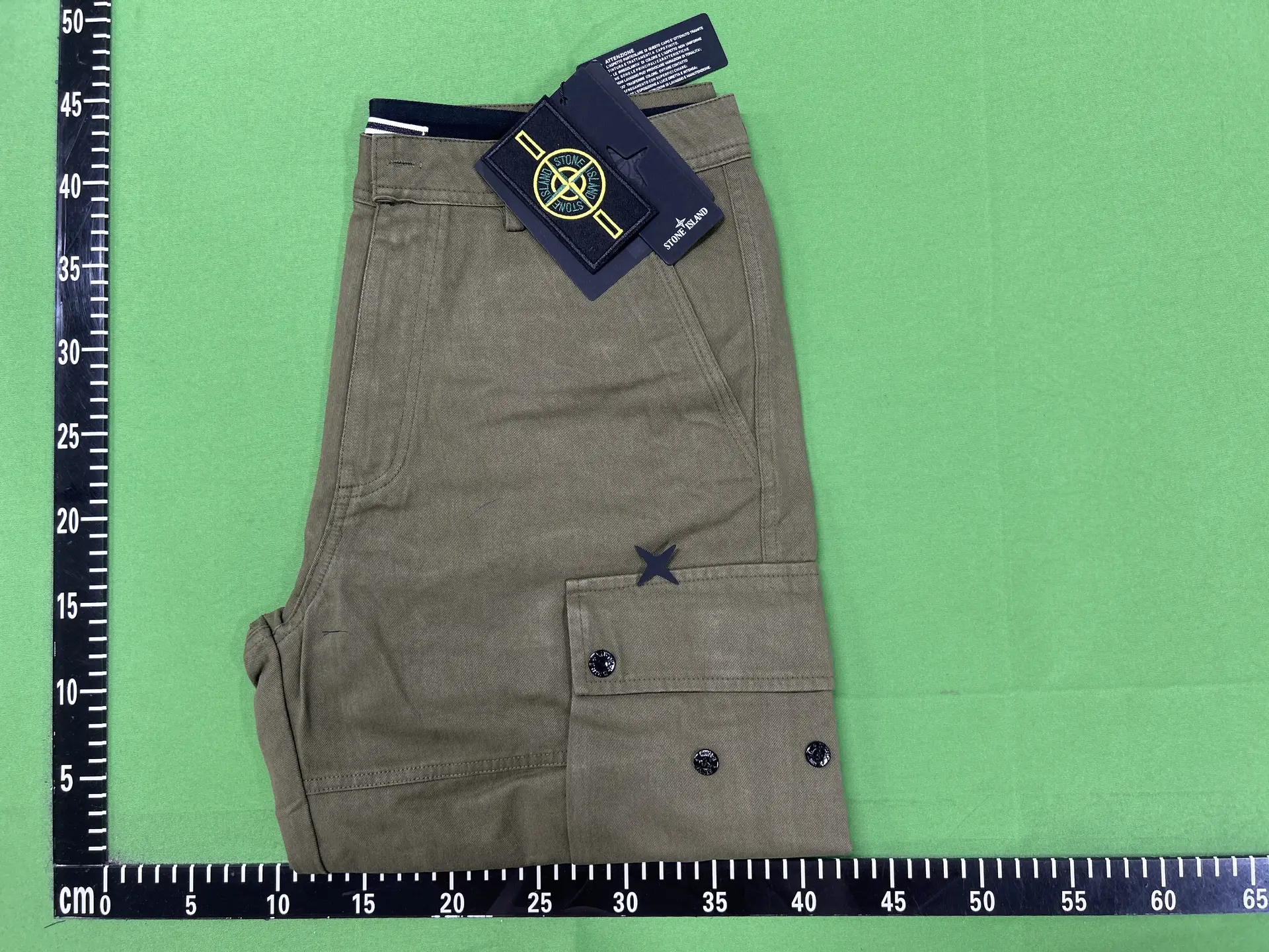 Stone Island Cargo Pants Olive
