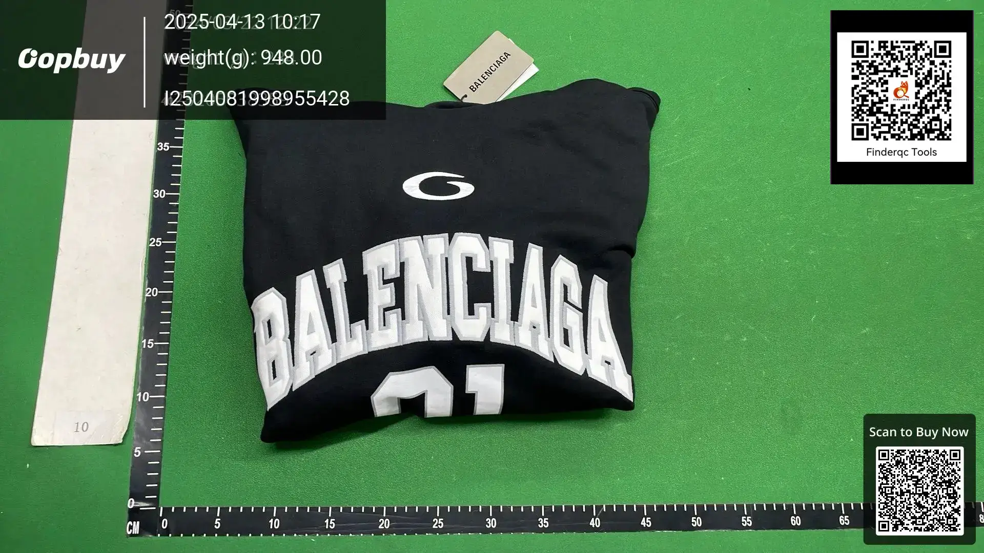 High version B home SS25 new joint Paris basketball 01 ball suit embroidered printed loose hooded long sleeve sweater