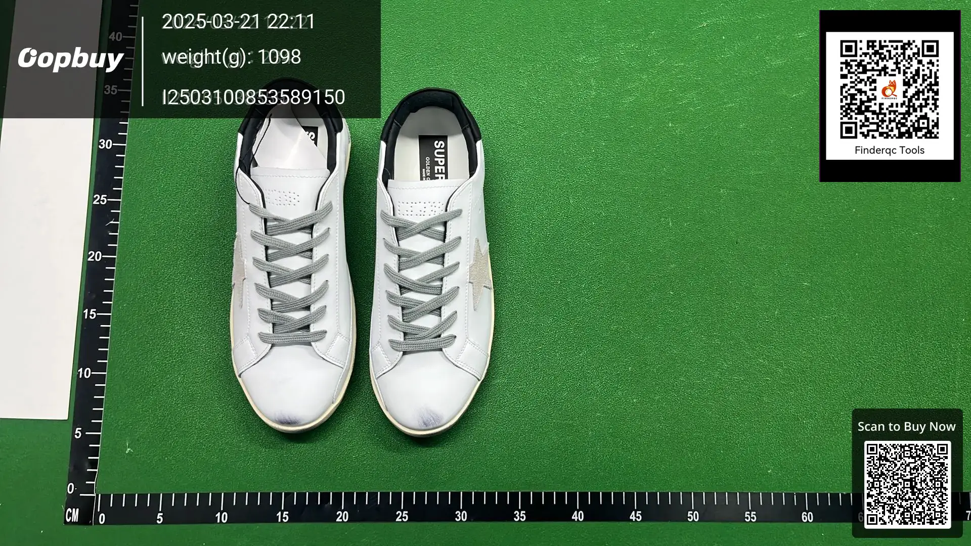 Golden Goose Superstar White Ice