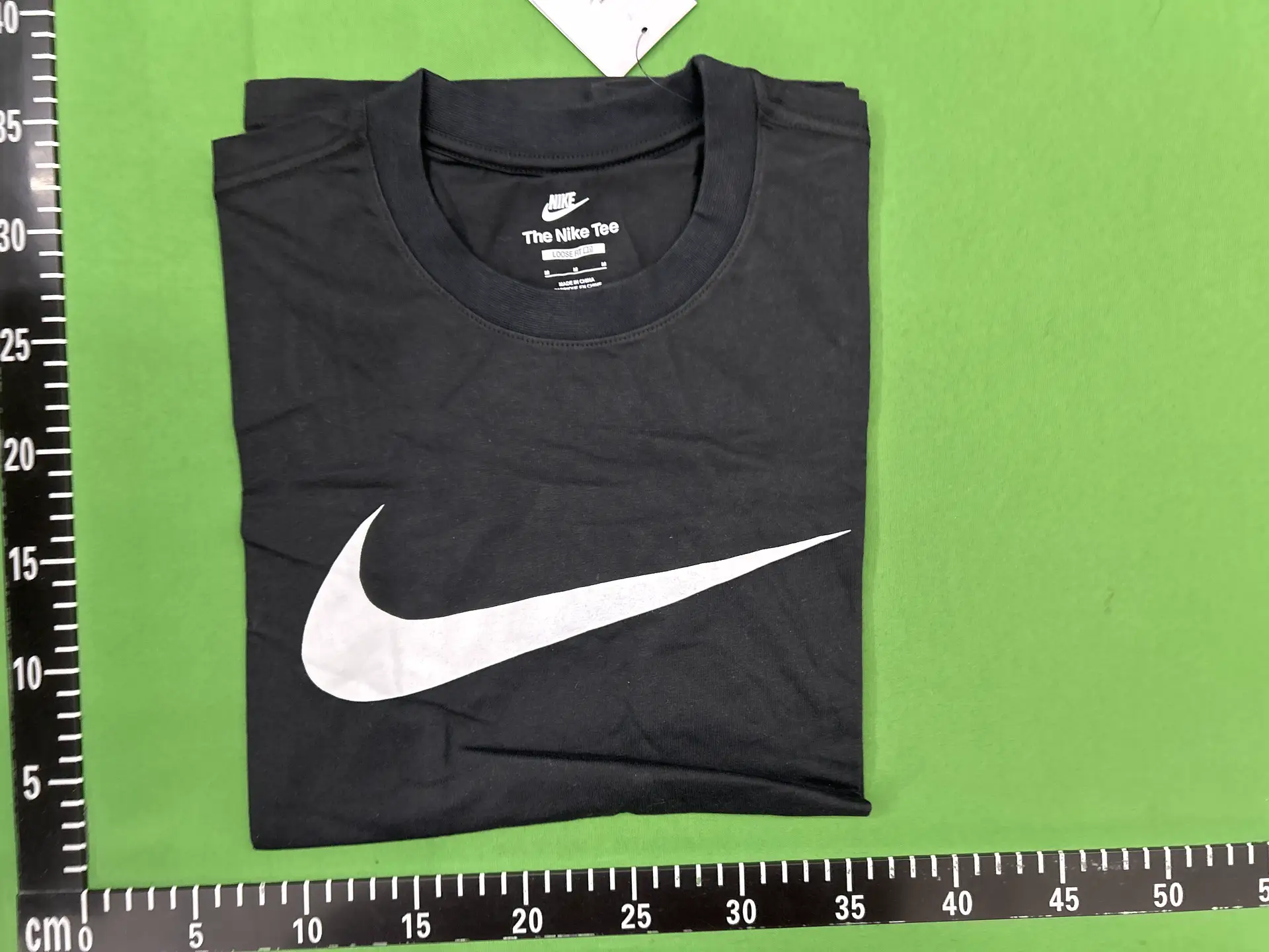 Front Print Black/White Hook Two-Color Short Sleeve 55030508