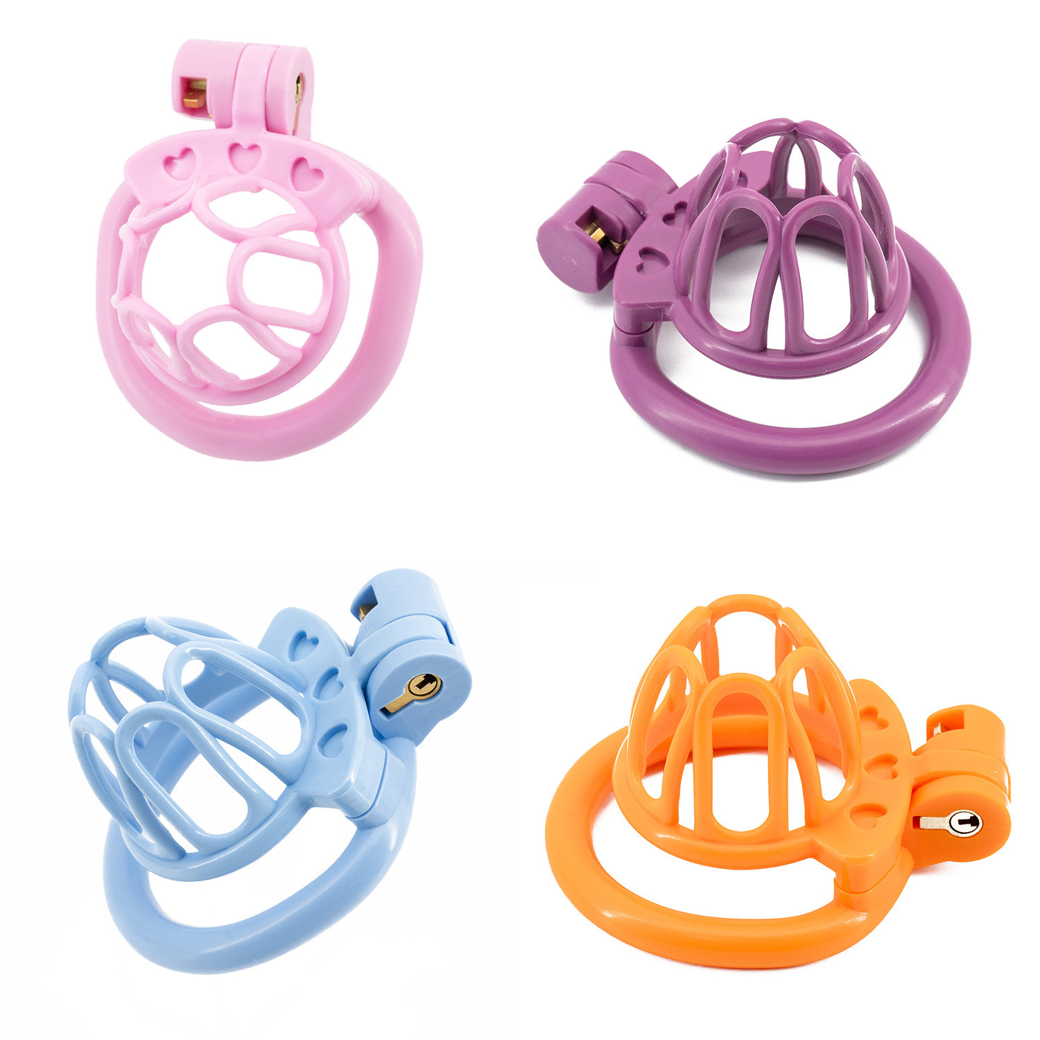 Birdcage Male Chastity Lock Lightweight Breathable Cb Lock Abstinence Caution Puppet Lock Dog Slave Master Slave Teach Puppet Supplies