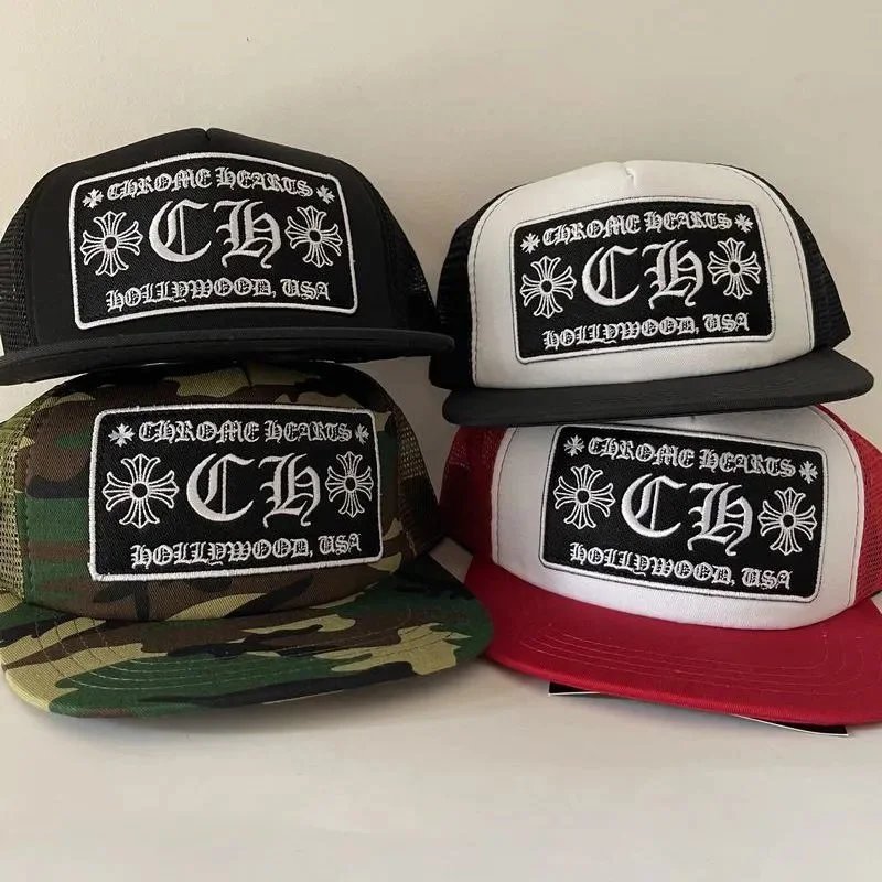 Chrome Hearts Hollywood USA Trucker Hats