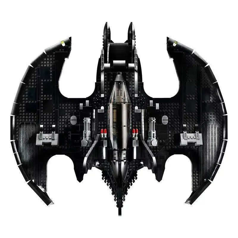 Cross-Border Compatible Lego 76161 Super Heroes Series 1989 Batwing Fighter Assembled Building Block Toy Model