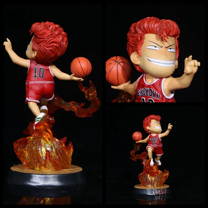 Slam dunk master GK dunk genius Sakuragi flower way flame dunk can be luminous model boxed hand-held