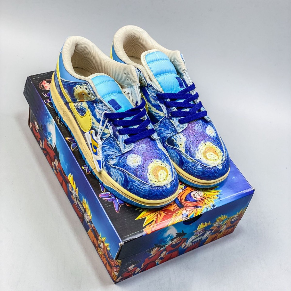Putian Pure Original Gaoding SB Dunk Low Dragon Ball Animation Joint Fashion Low-top Casual Sports Skate Shoes