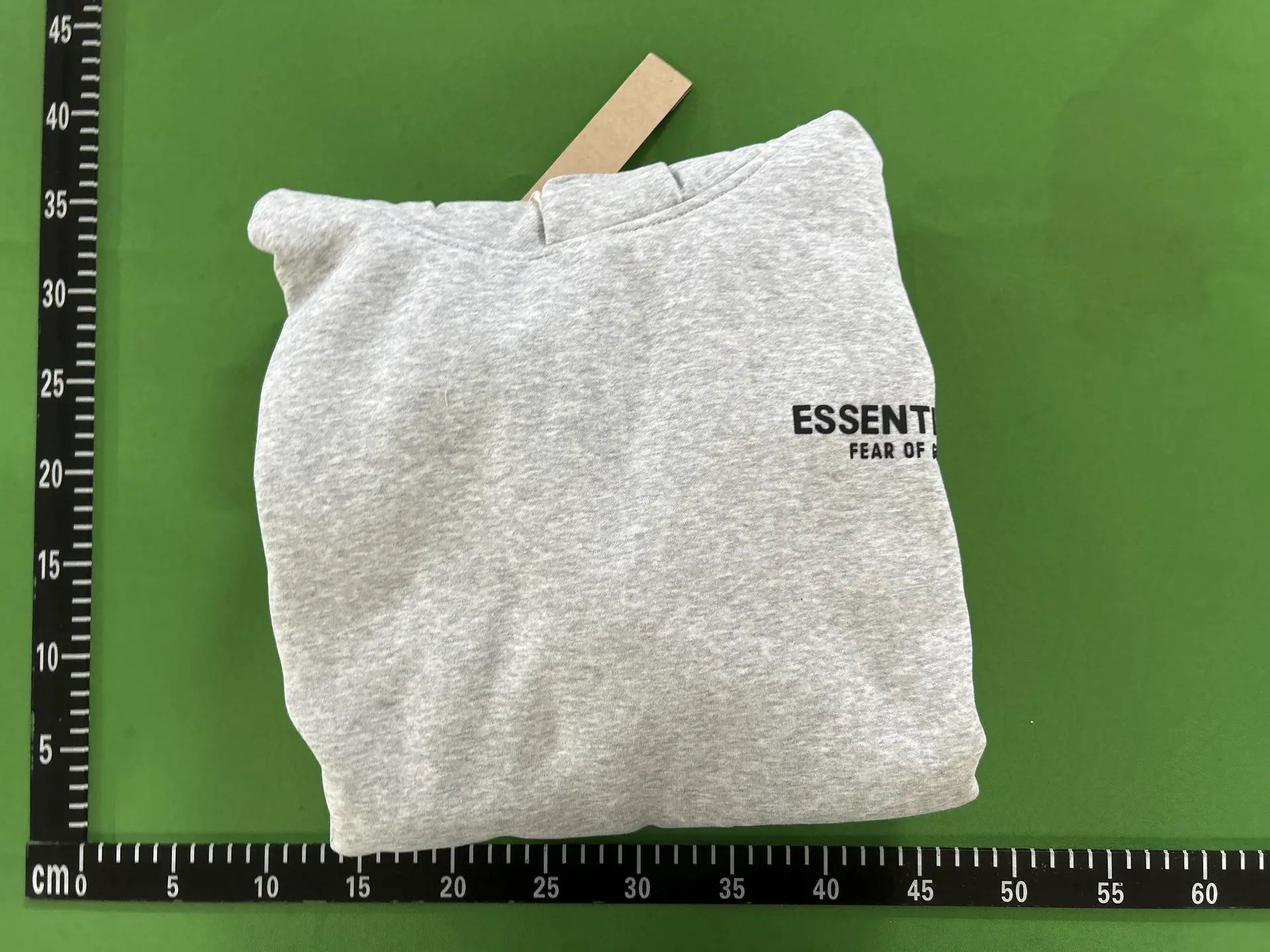 Fear of God Essentials Hoodie Light Heather Grey
