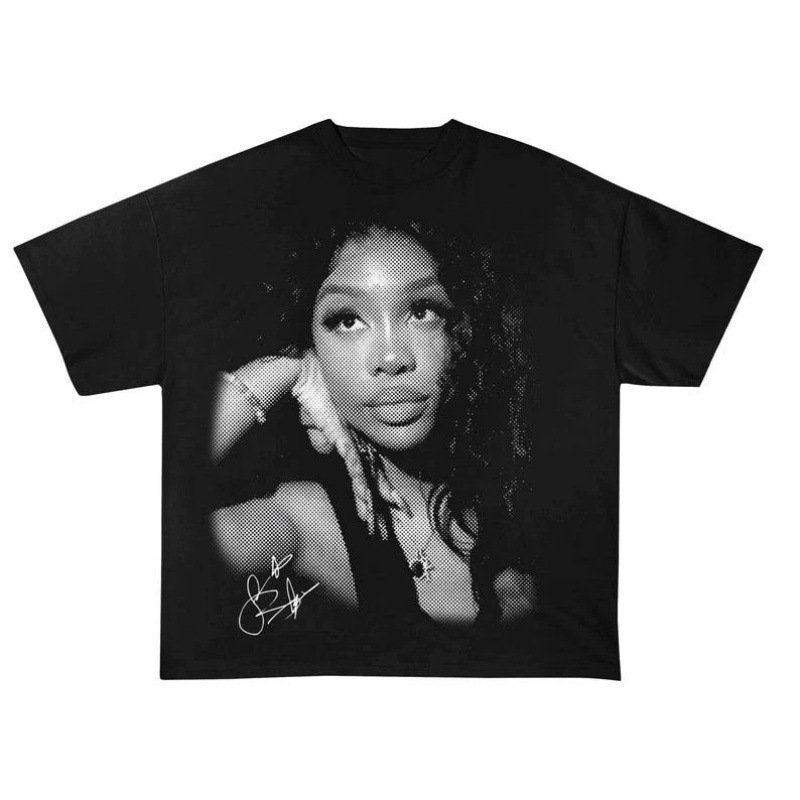 European Size Cotton Tsza Travel Hip Hop Rap T-Shirt American Hip Hop Summe