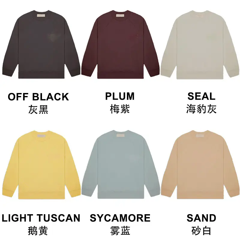 23Ss Sweatshirt 23 Styles Round Neck