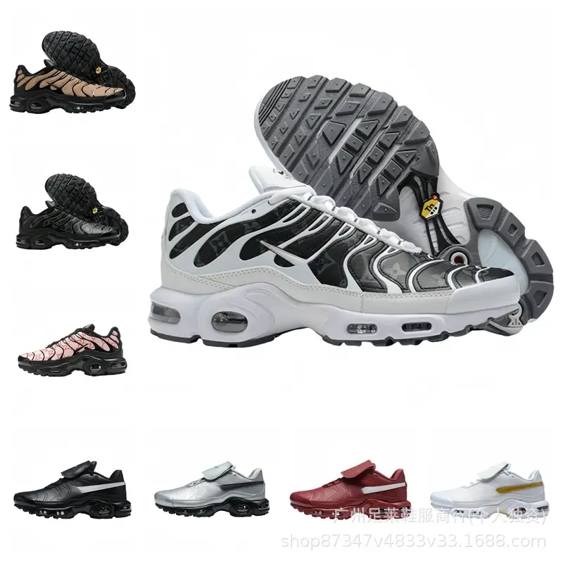 Putian TN1 generation AirMax air cushion running shoes men's and women's sports shoes men's breathable shock-absorbing wear pure original shoes