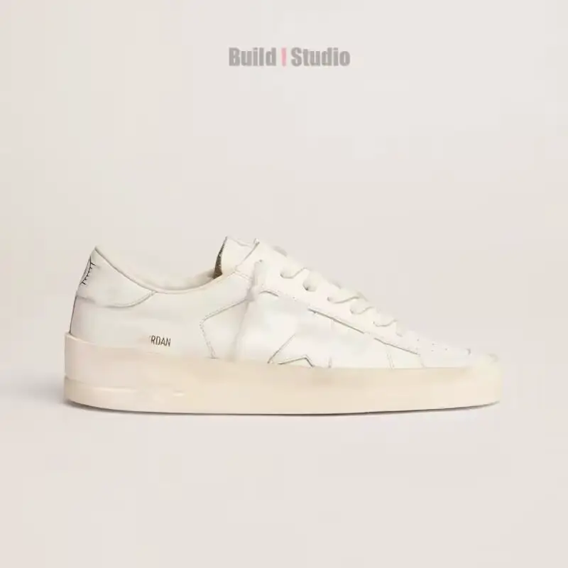 Do Old Retro Small Dirty Shoes Women's Couple Classic All-Match High-Bottom Lace-Up Flat Shoes Star Casual Sneakers
