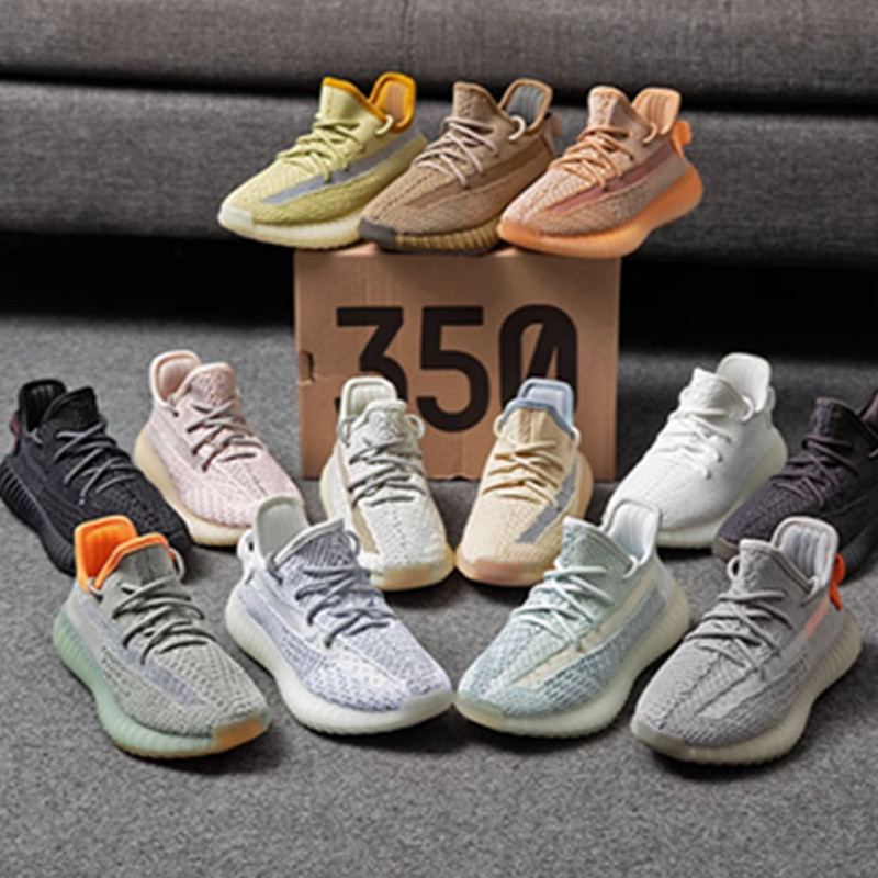 Children's Coconut 350 Sneakers, Starry Sky Pure White Black Angel Yeezy, Wholesale and Dropshipping, Authentic and Popular Casual Shoes