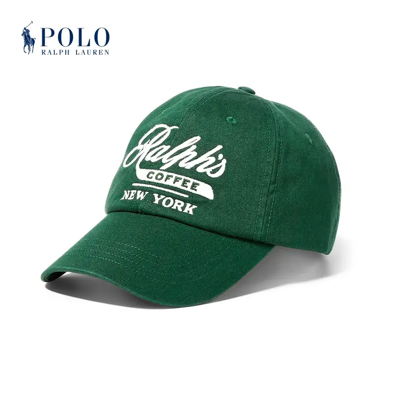Ralph Lauren/Ralph Lauren Men's and Women's Classic Ralph's Coffee Cotton Baseball Cap