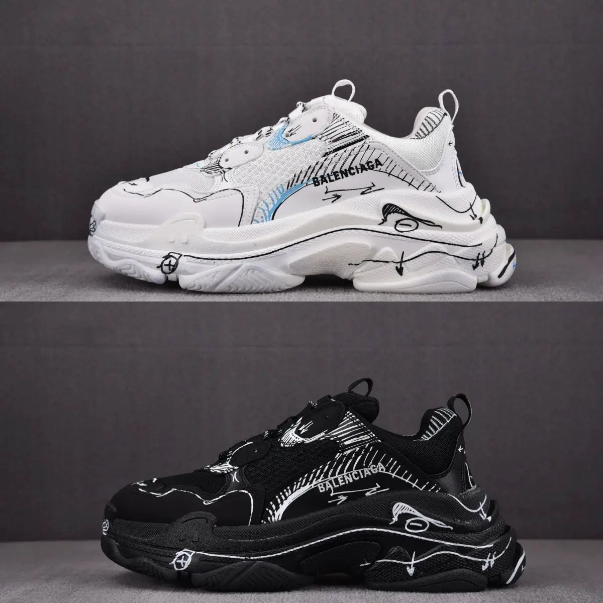 【I8】Balenciaga Triple S