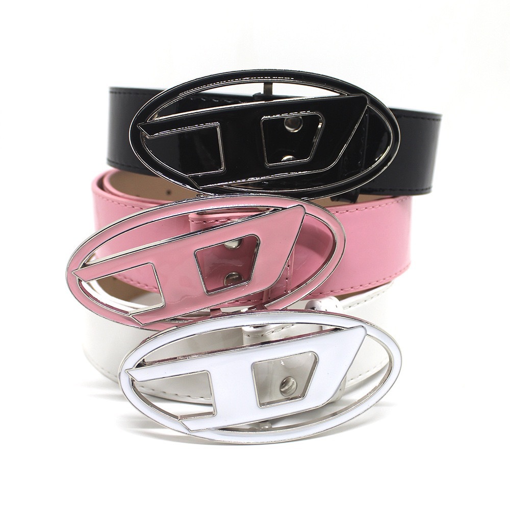 Trendy New D Buckle belt dress jeans accessories fashionable all-match internet celebrity American retro belt QC-foto från 1688 på Qualit.ly