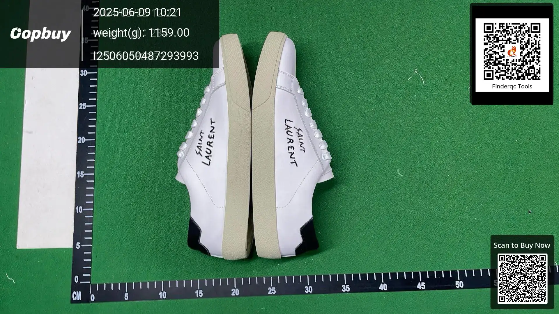 Saint Laurent Court Classic SL/06 Court Sneakers White