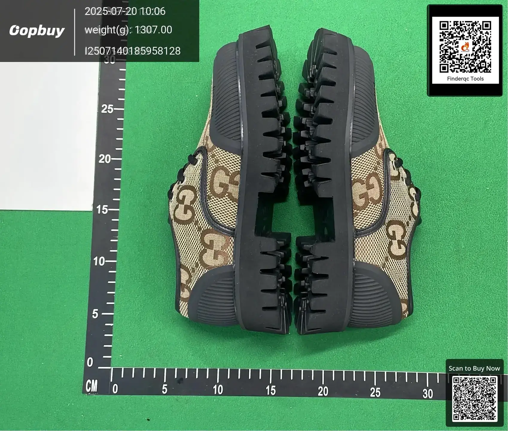 Gucci GG Canvas Platform Loafers