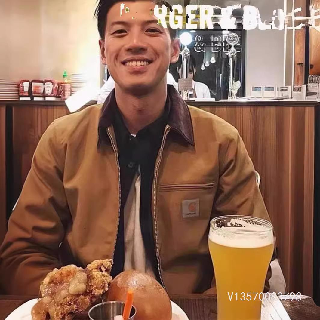 Carhartt Carhartt Jacket Autumn and Winter Male and Female Couple Detroit Heavy Lapel Interstellar Workwear Jacket