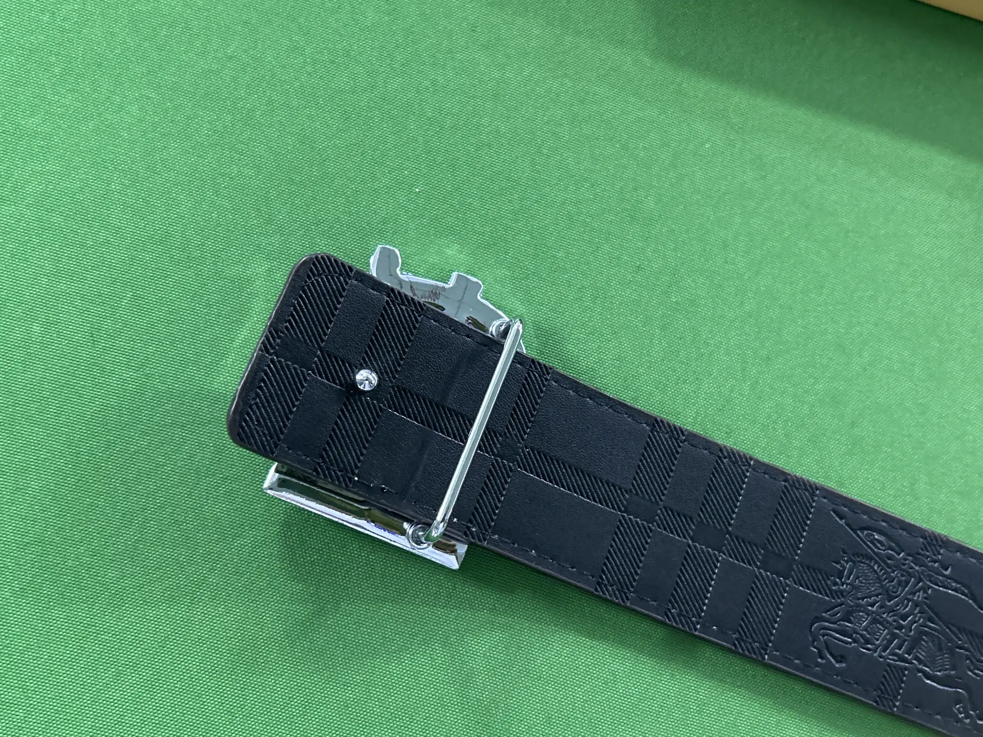Burberry Check Belt